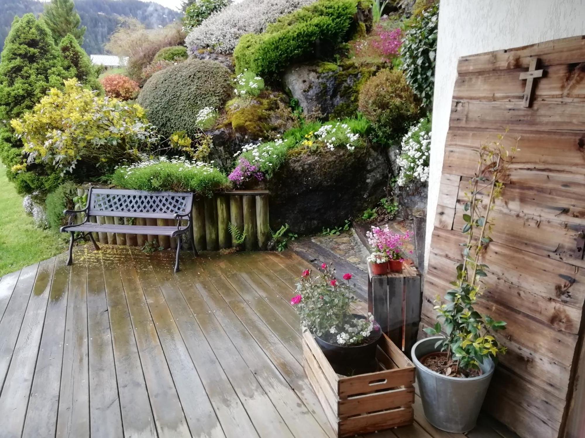 Chambres En Chalet Petit Dejeuner Inclus La Cote d'Arbroz المظهر الخارجي الصورة